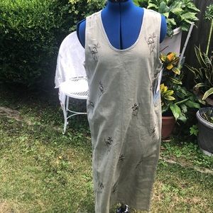 Jane Ashely Pull Over Dress Size PL NWT